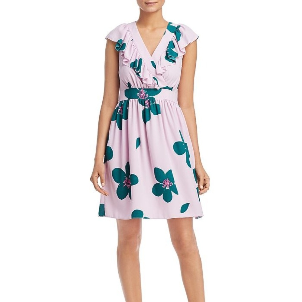 Kate Spade Grand Flora A-line Pink Dress (Sz 4)